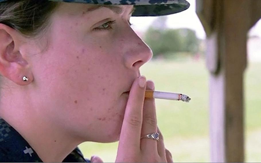 Tobacco sale age will be 21 on military bases ships in US ports